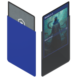 Heavy Play Standard Card Sleeves Wizard Blue (100)
